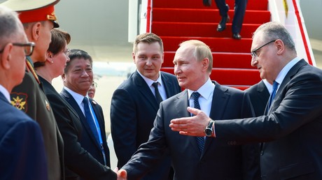 Vladimir Poutine est arrivé en Chine
