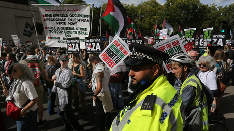 Londres : plus de 400 arrestations lors d’un rassemblement de soutien à Palestine Action