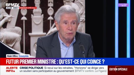 Alain Minc : Macron est devenu un président politiquement radioactif
