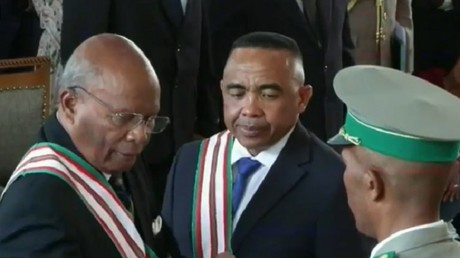Le colonel Michael Randrianirina investi président de la Refondation de Madagascar