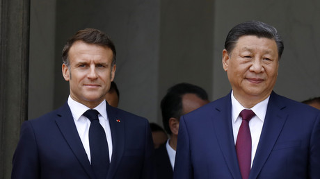 Macron brandit la menace de droits de douane contre la Chine