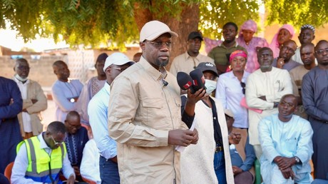 Sénégal : Ousmane Sonko en visite dans le bassin arachidier pour soutenir les agriculteurs