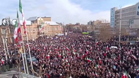 Iran : des manifestations progouvernementales sont en cours pour s'opposer à la campagne de déstabilisation orchestrée par l'étranger