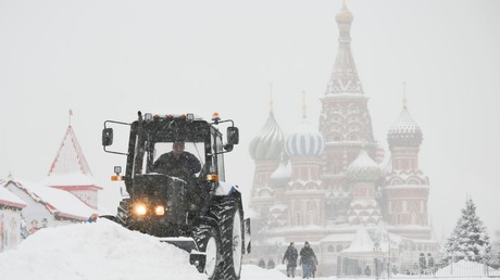 Tempête de neige exceptionnelle à Moscou : un record vieux de 30 ans battu