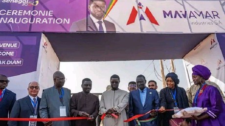 Sénégal : le président Bassirou Diomaye Faye inaugure une raffinerie d'huile