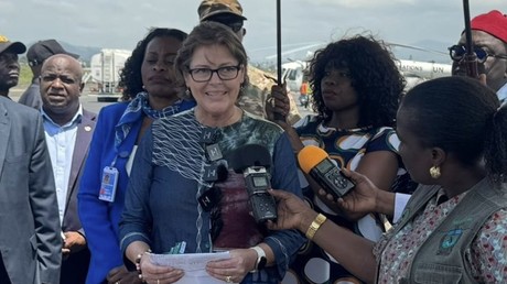 RDC : la chef par intérim de la MONUSCO arrive à Goma pour les préparatifs de suivi et de vérification du cessez-le-feu