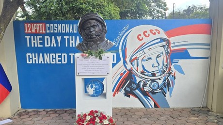 La Zambie rend hommage à Gagarine avec un buste et une fresque à Lusaka