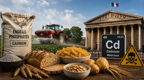 Projet de loi sur le cadmium : les Français seraient davantage exposés que leurs voisins européens