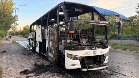 Bus Moscou–Simferopol : une attaque de drone ukrainien fait sept morts parmi les civils