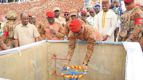 Burkina Faso : Ibrahim Traoré inaugure le barrage de Pô-Kapro