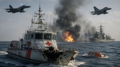 L'Iran accuse les États-Unis d'avoir visé deux navires de secours dans le golfe Persique