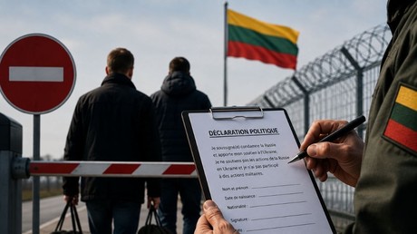 La Lituanie veut trier les Russes avant de les laisser entrer avec la signature d'une déclaration politique